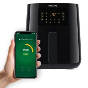 PHILIPS Digital Connected Smart Air Fryer, Voice assistant control and Touch Panel