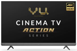 Vu 164cm (65inches) Cinema TV Action Series 4K Ultra HD